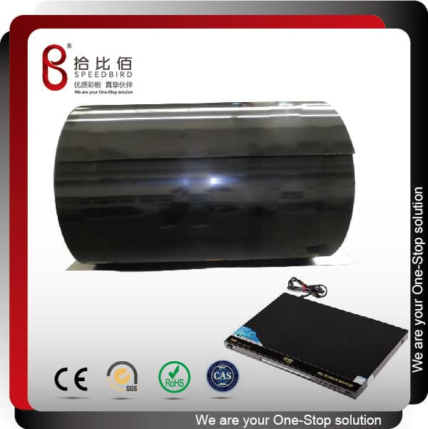 high gloss VCM_PVC film laminated steel sheet_coil for refri